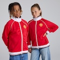 Manchester United Kids 1999 Home Inspired Full-Zip Track Jacket Red