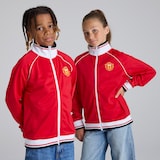 Manchester United Kids 1999 Home Inspired Full-Zip Track Jacket Red