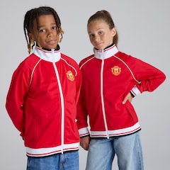Manchester United Kids 1999 Home Inspired Full-Zip Track Jacket Red