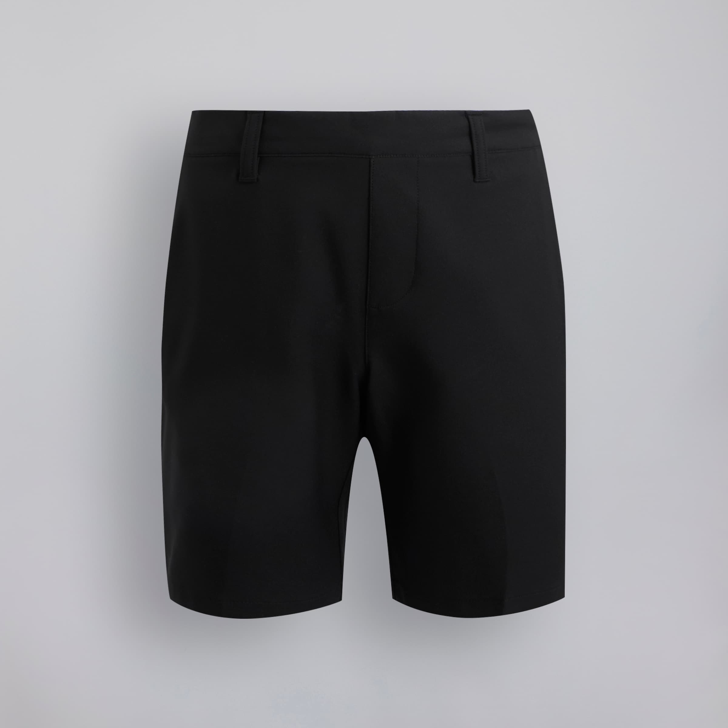 Manchester United x adidas Kids Golf Ultimate Adjustable Shorts Black Black Detail [1-2]