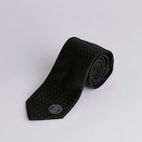Manchester United Tonal Crest Tie Black