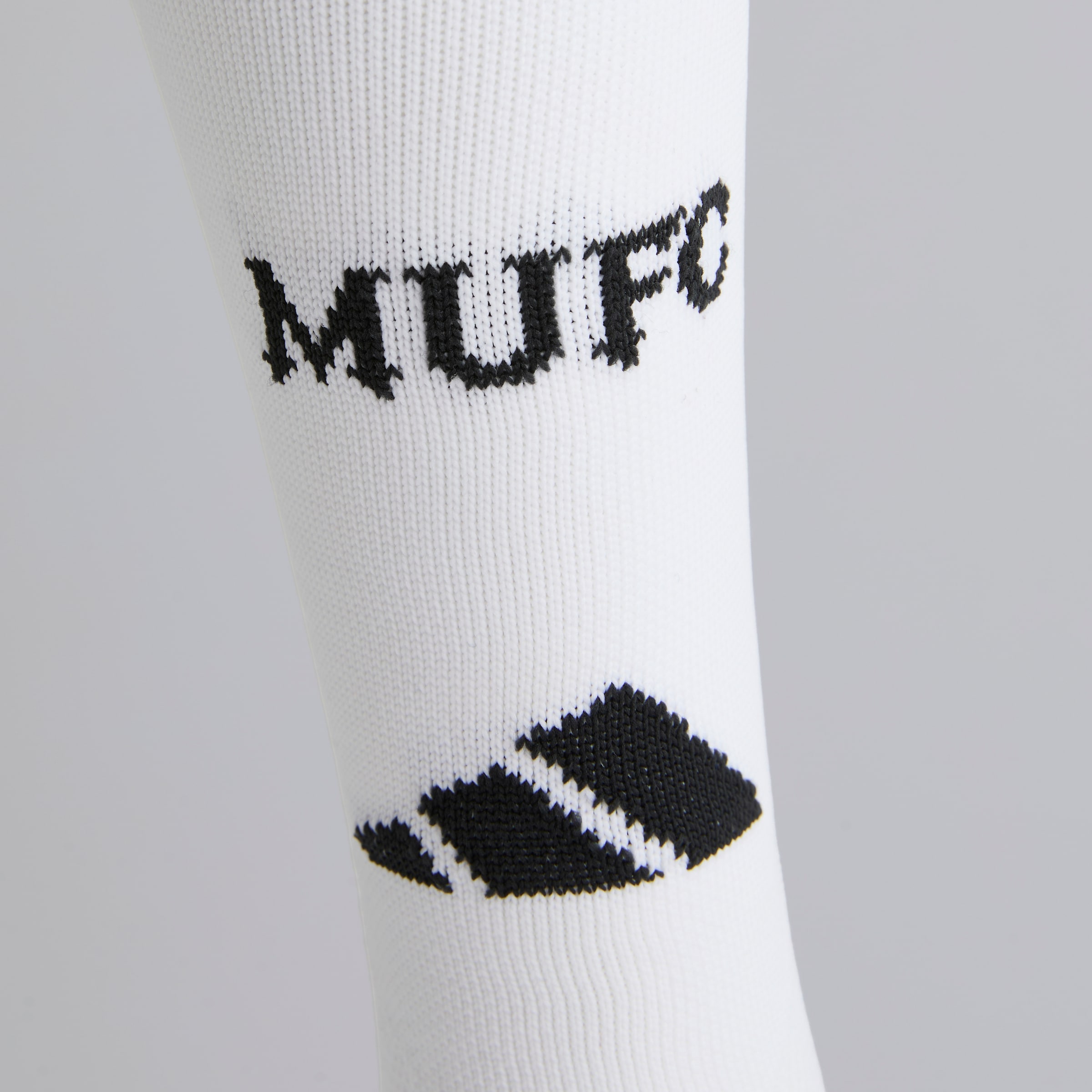 Manchester United 26/27 Home Socks White Blanc Détail [3-4]