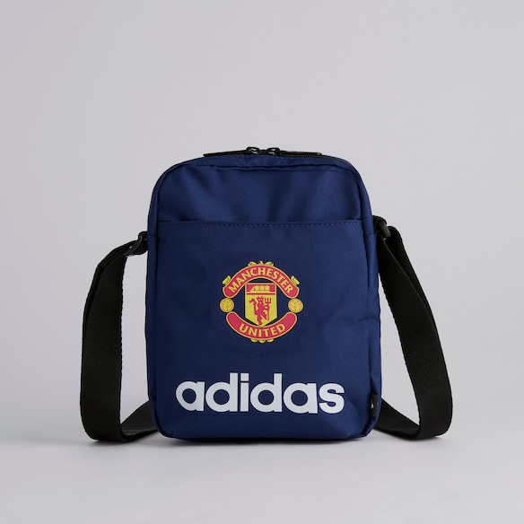 Manchester United x adidas Essentials Linear Organiser Blue Blue