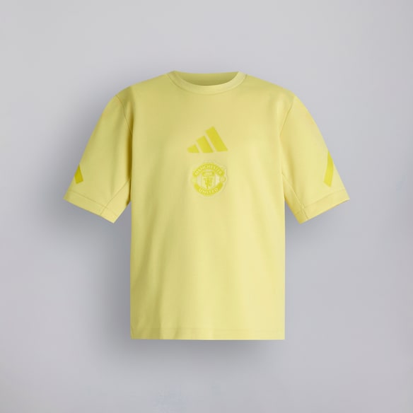 Manchester United x adidas Z.N.E. T-Shirt Kids Jaune