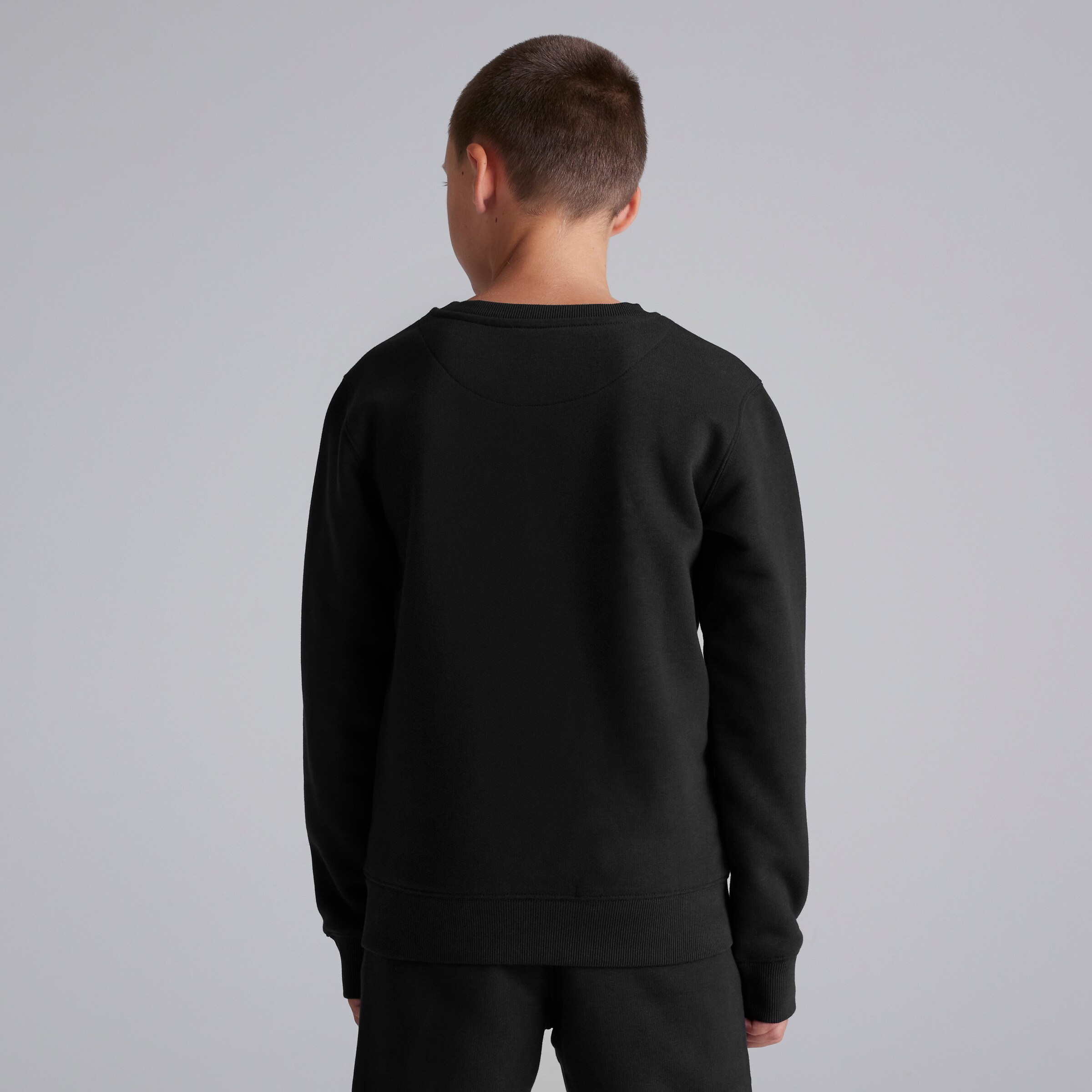 Manchester United Kids MUFC Sweatshirt Black Black Detail [2-6]