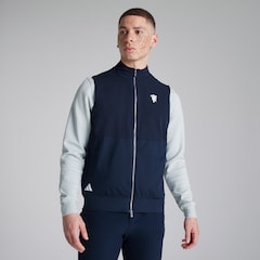 Manchester United x adidas Golf Ultimate365 Tour Full-Zip Vest Navy