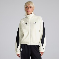Manchester United x adidas Womens Stadium Track Top Cream