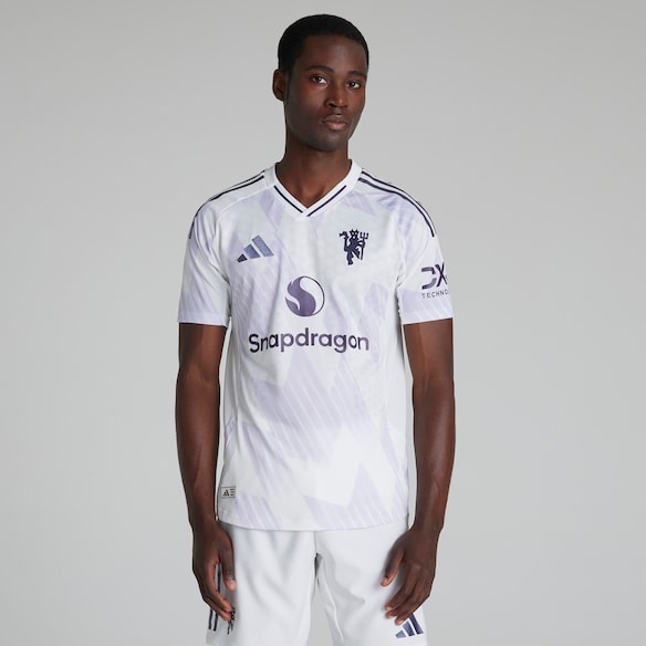 Manchester United 25/26 Away Authentic Jersey White