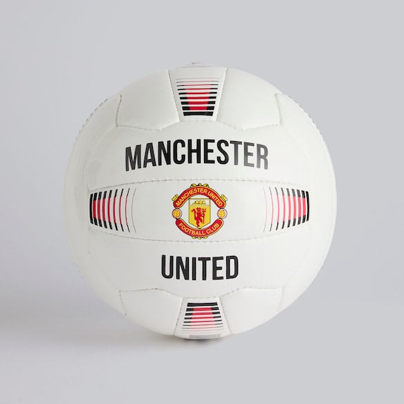 Manchester United 90s Football Size 5 White White