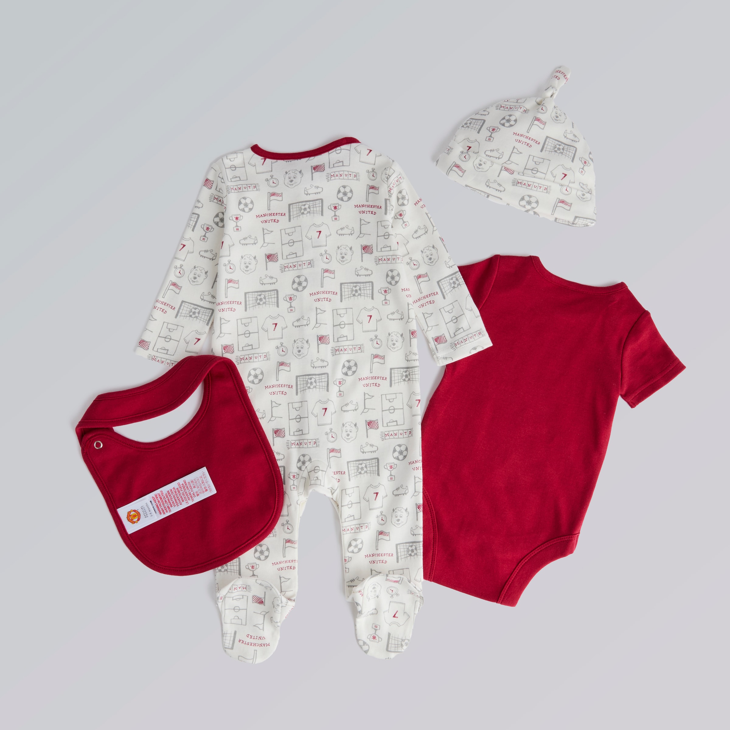 Baby Romper Pink Man Utd Baby Grow Baby Clothes Man United