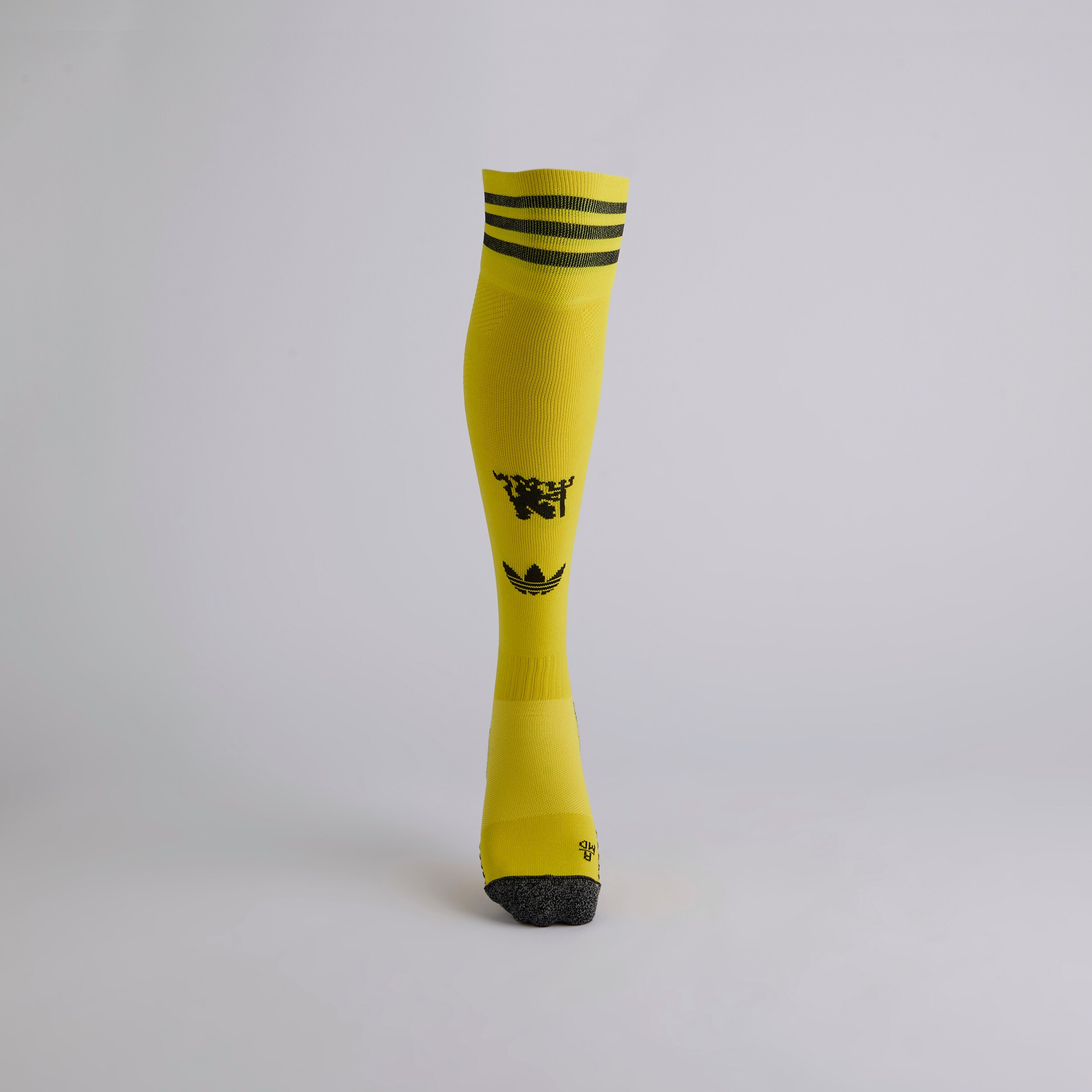 Manchester United 25/26 Third Socks Gelb Detail [2-4]