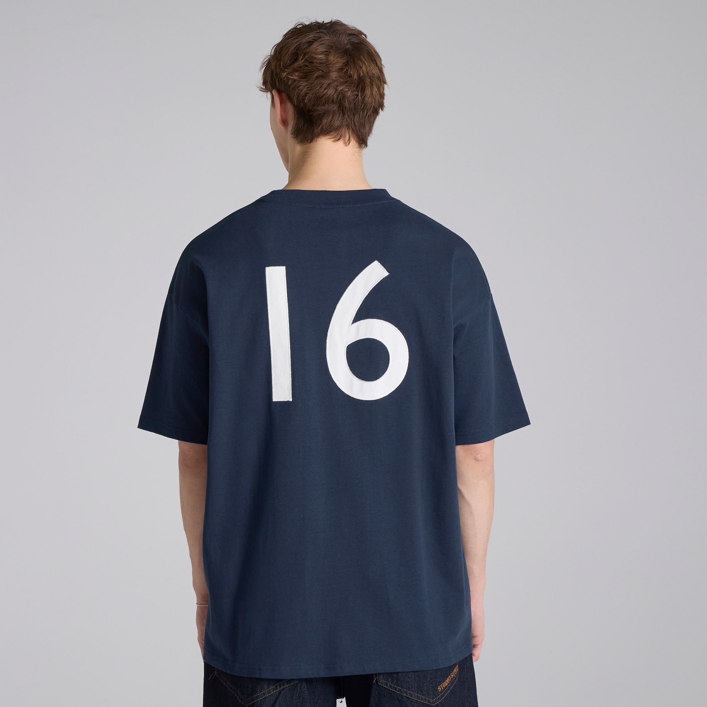 Manchester United Theatre of Dreams T-Shirt Navy Navy blue Detail [2-5]