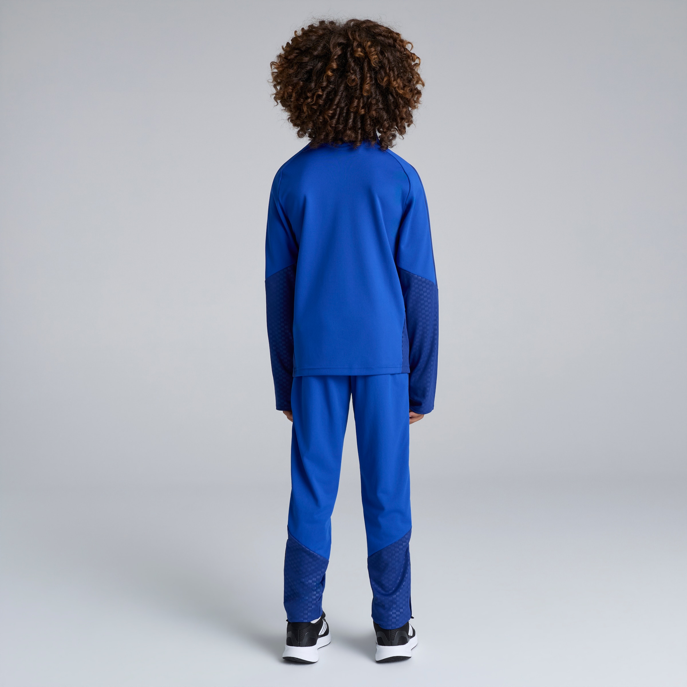 Manchester United Kids 26/27 Cup Training Tiro Pants Blue 蓝色 细节 [2-6]