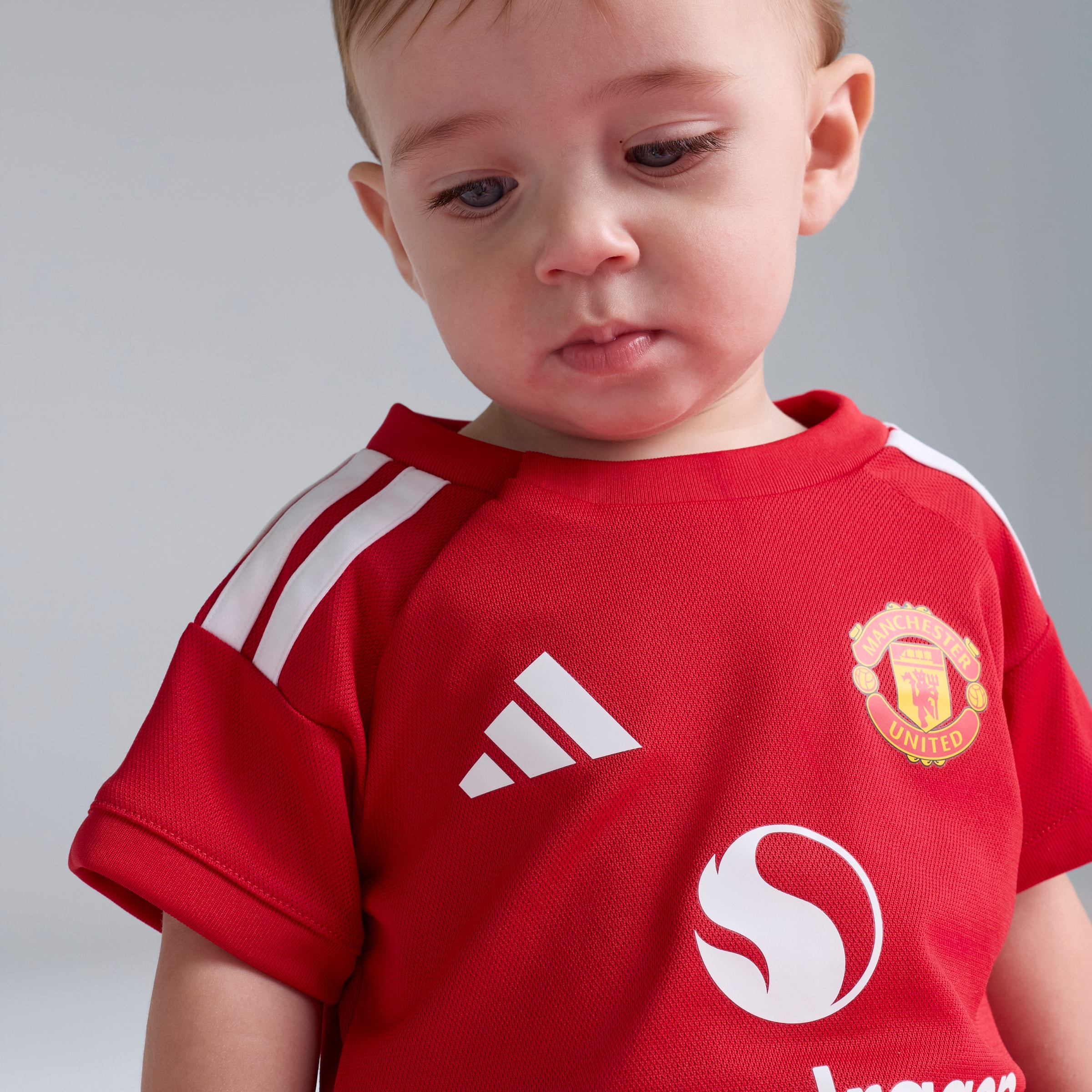 Manchester United Kids 26/27 Home Baby Kit Red Detail [4-5]
