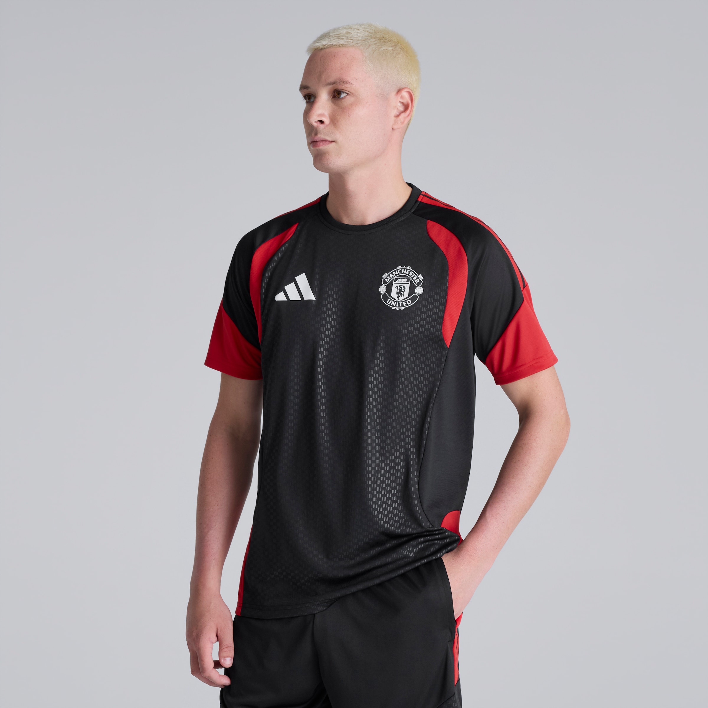 Manchester United 26/27 Training Tiro Jersey Black Black