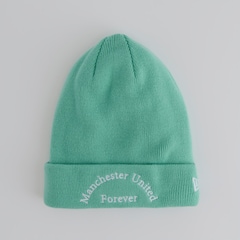 Manchester United x New Era Womens Wordmark Beanie Green