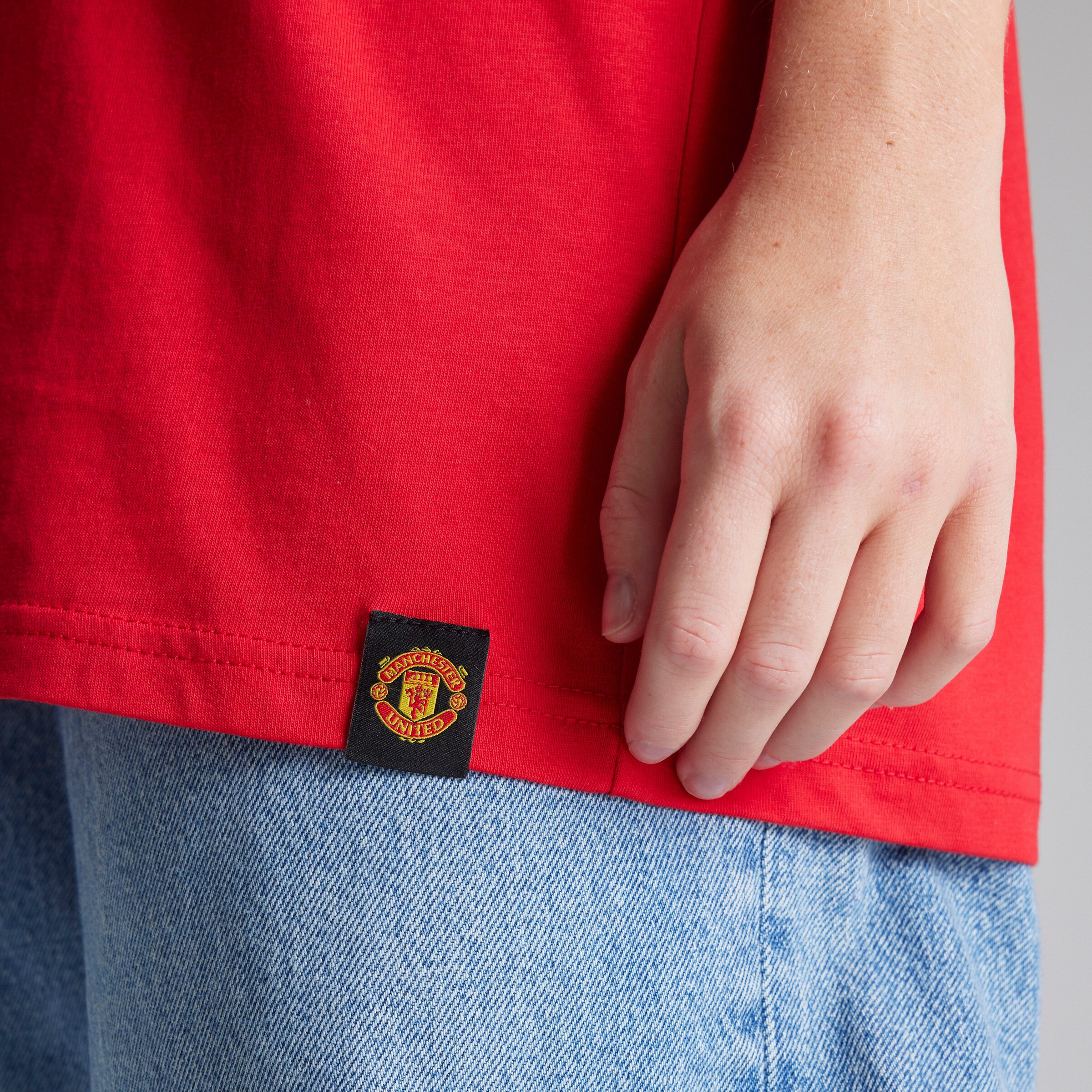 Manchester United Thank You Sir Alex T-Shirt Red Rouge Détail [8-8]