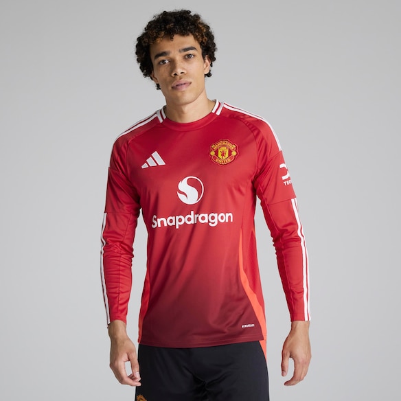 Manchester United 24/25 Long Sleeve Home Jersey Red