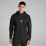 Manchester United x adidas Mens City Escape Fleece Lined Hoodie Black