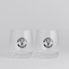 Manchester United Tumbler 2 Pack Clear