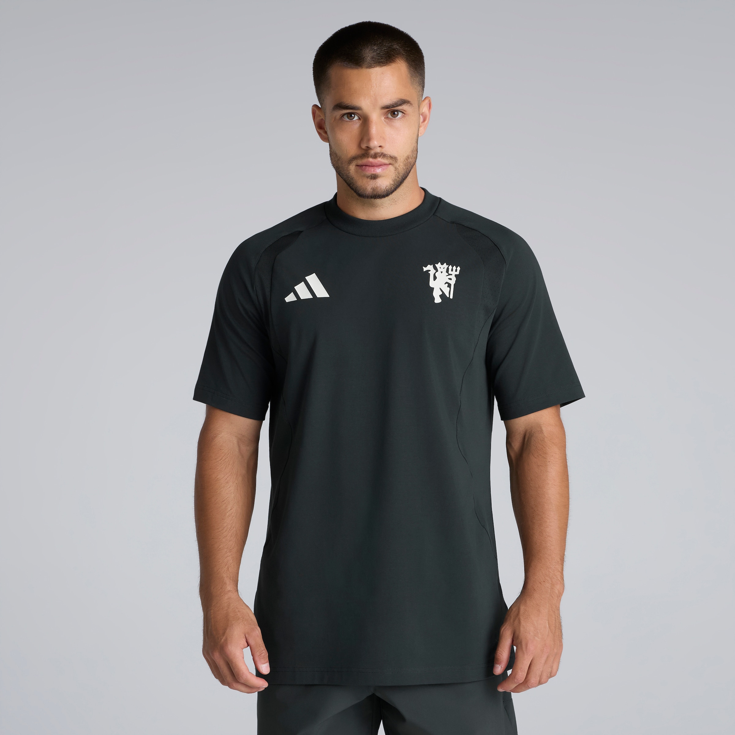 Manchester United Tiro Tech T-Shirt Green Grün