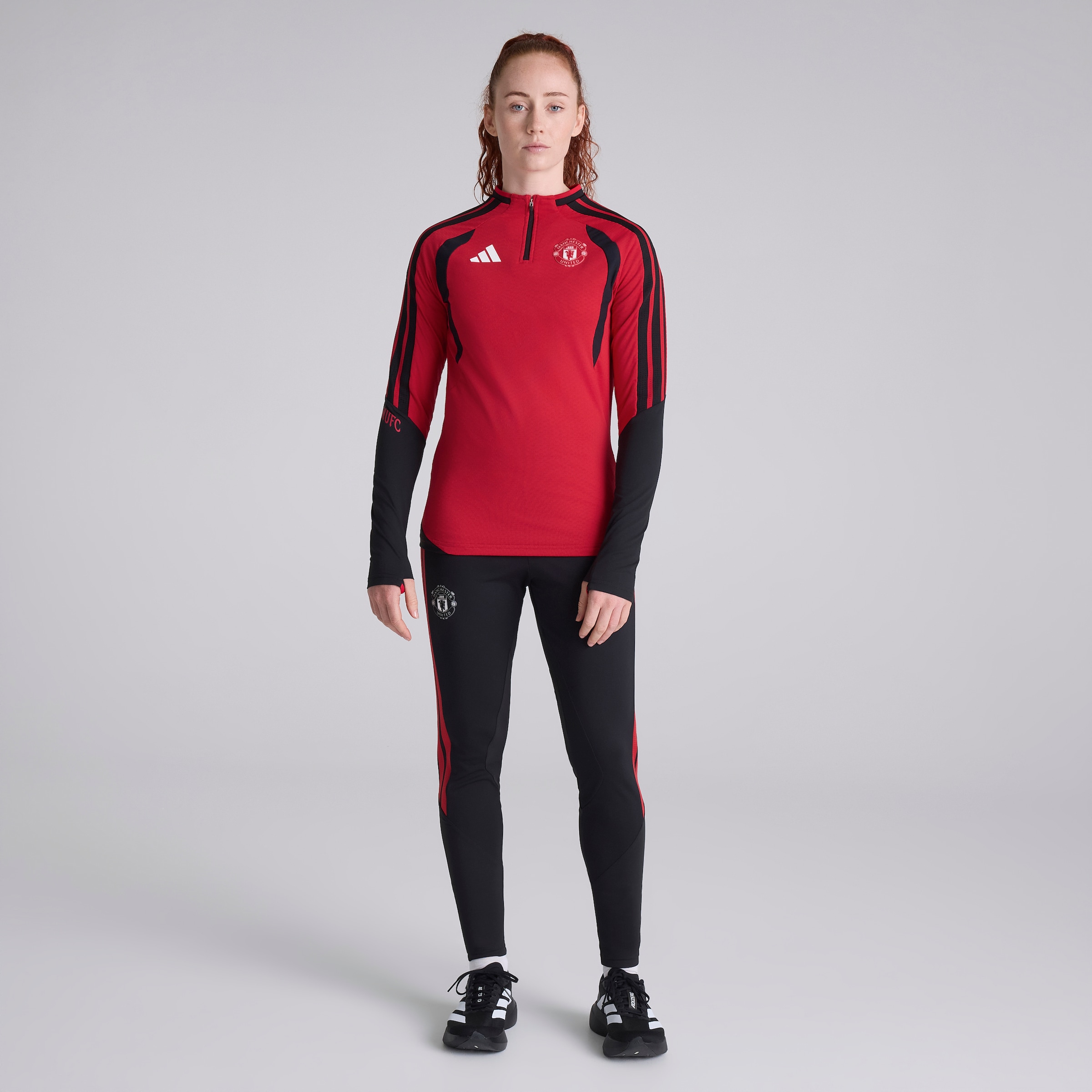 Manchester United Womens 26/27 Training Tiro Authentic Top Red Red Detail [3-5]