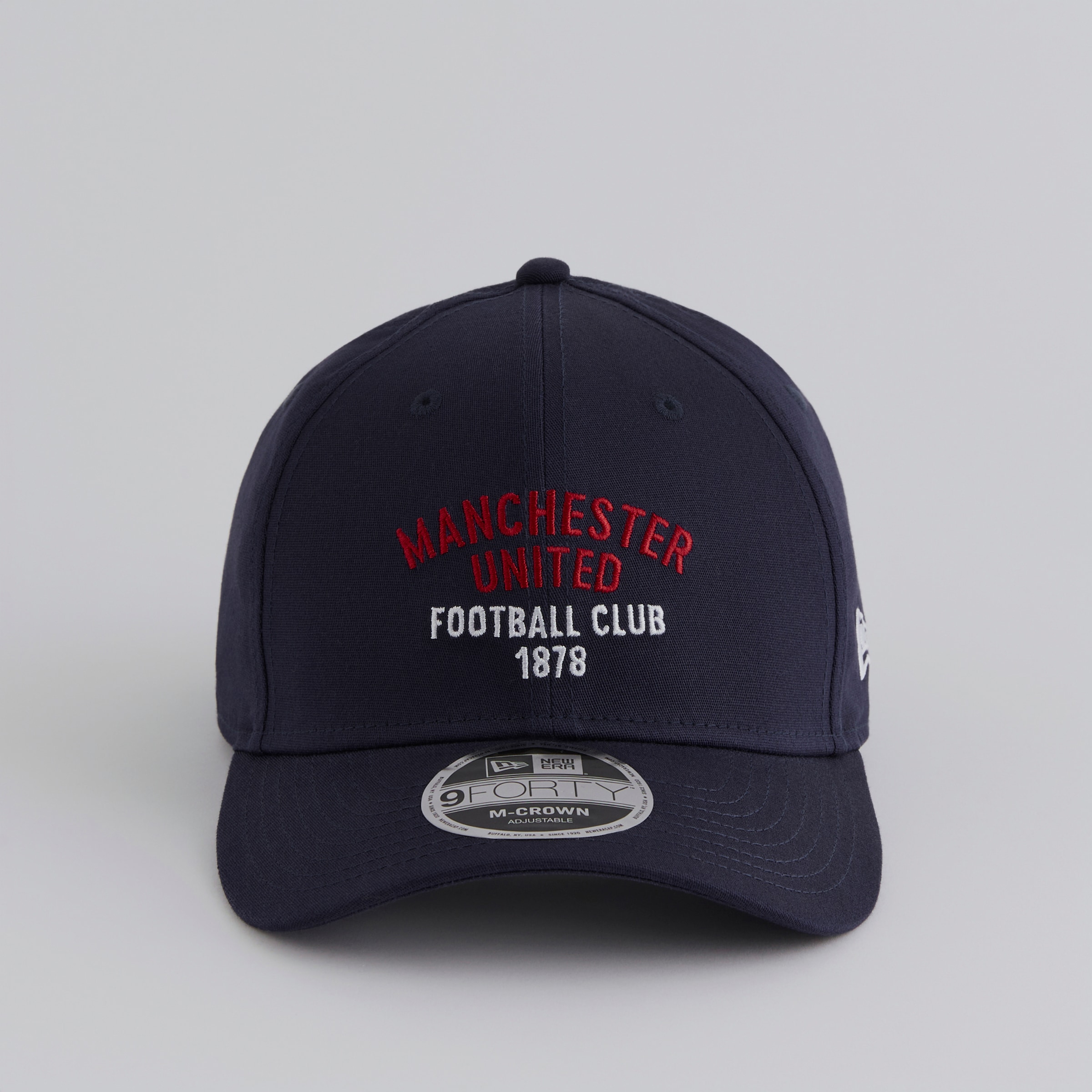 Manchester United x New Era Wordmark 9Forty Cap Navy Navy blue