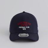 Manchester United x New Era Wordmark 9Forty Cap Navy