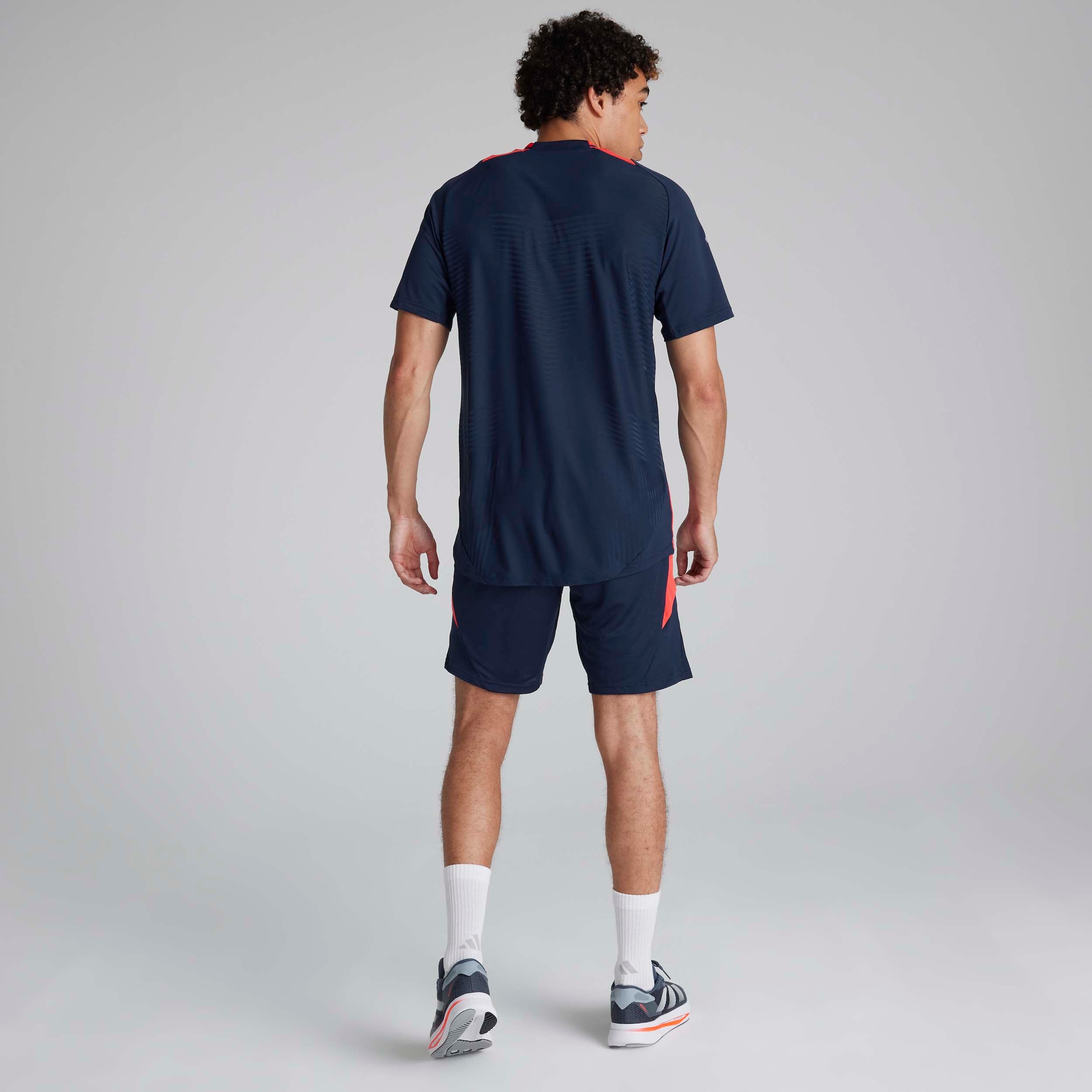 曼联 Tiro 24 专业训练短裤 海军蓝 蓝色 细节 [2-5]