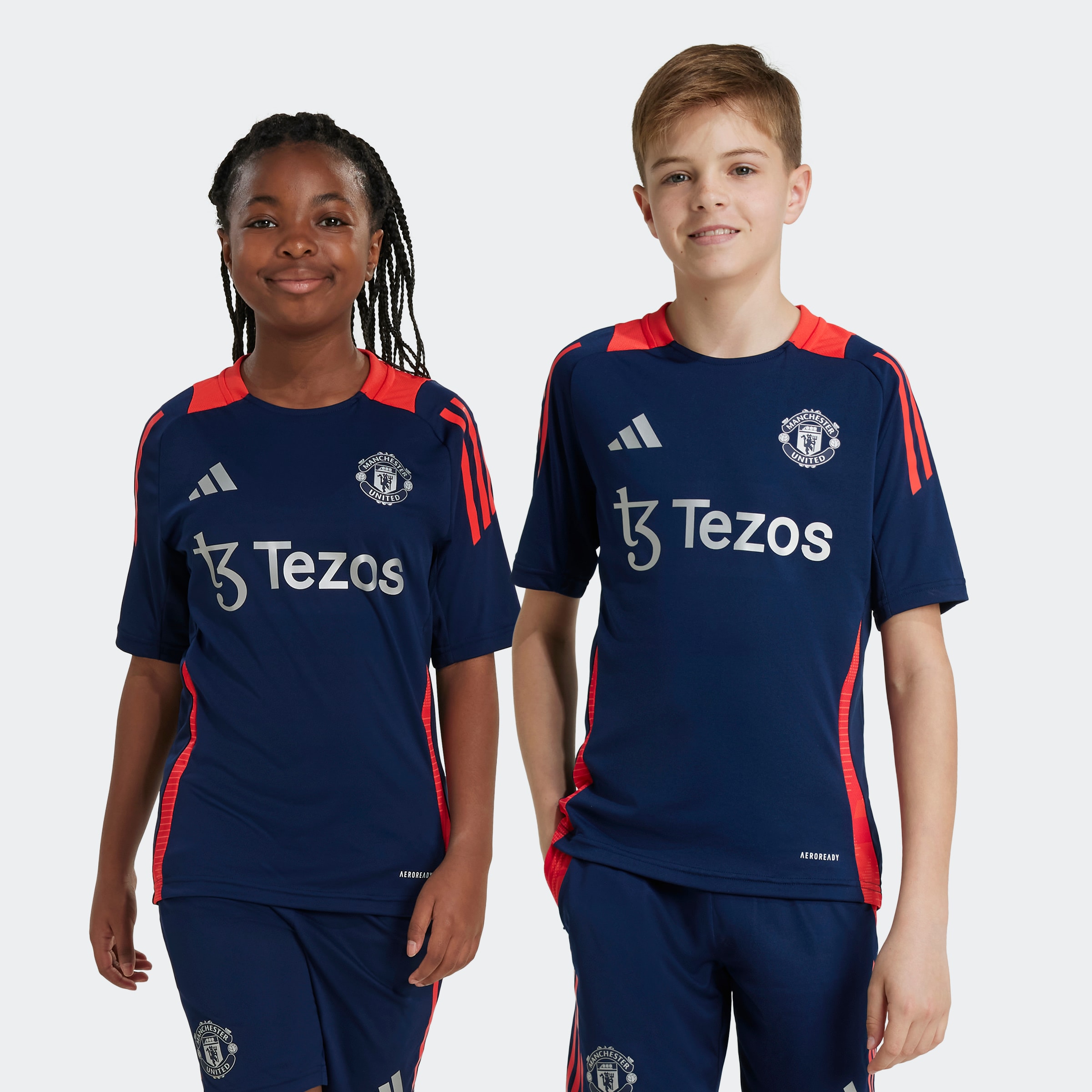 Buy Manchester United Tiro 24 Training Jersey Kids Navy Manchester United Store