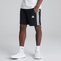 Shorts 3-Rayas Essentials French Terry de Hombre de Adidas Manchester United Negro