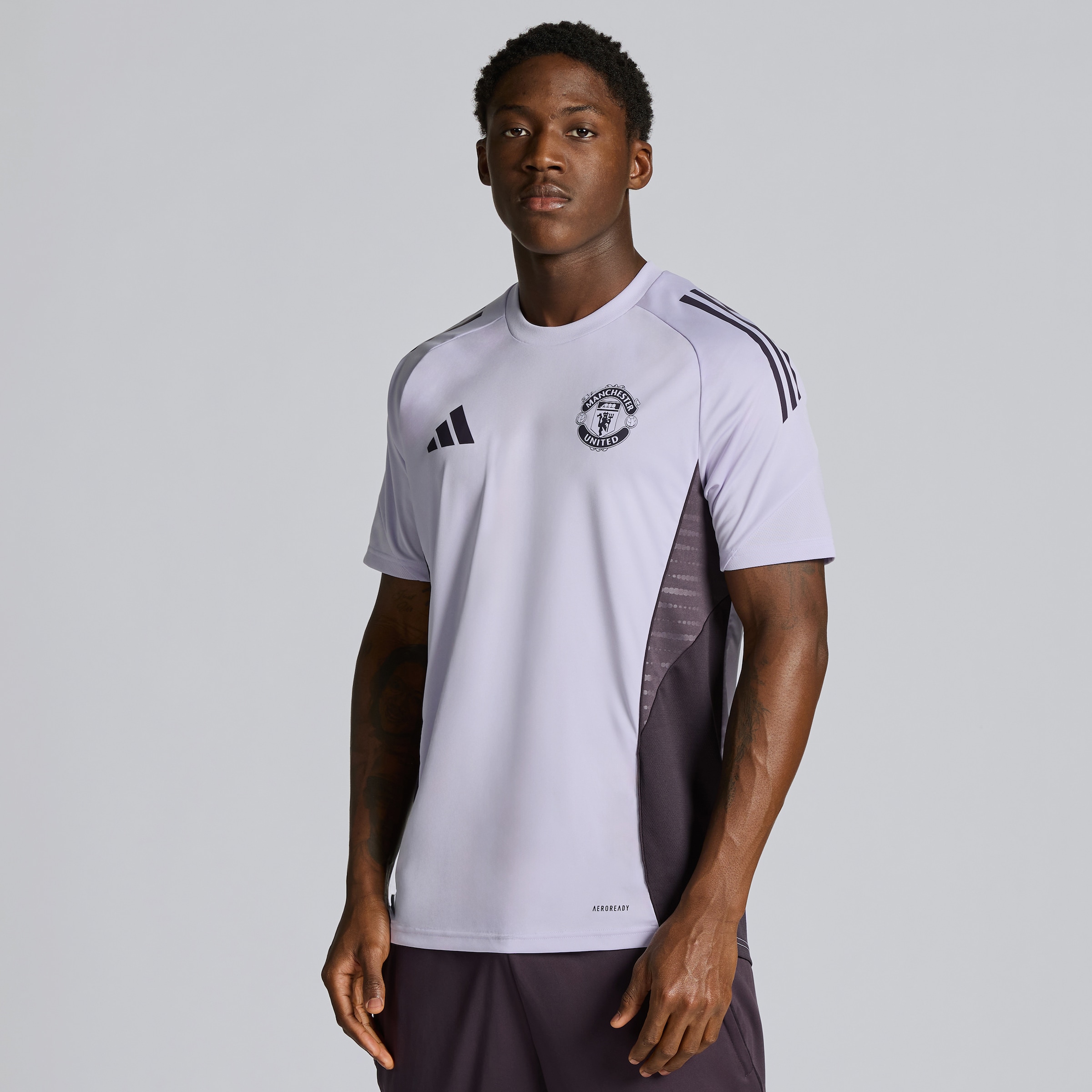 Manchester United Tiro 25 Competition Training Jersey 보라색