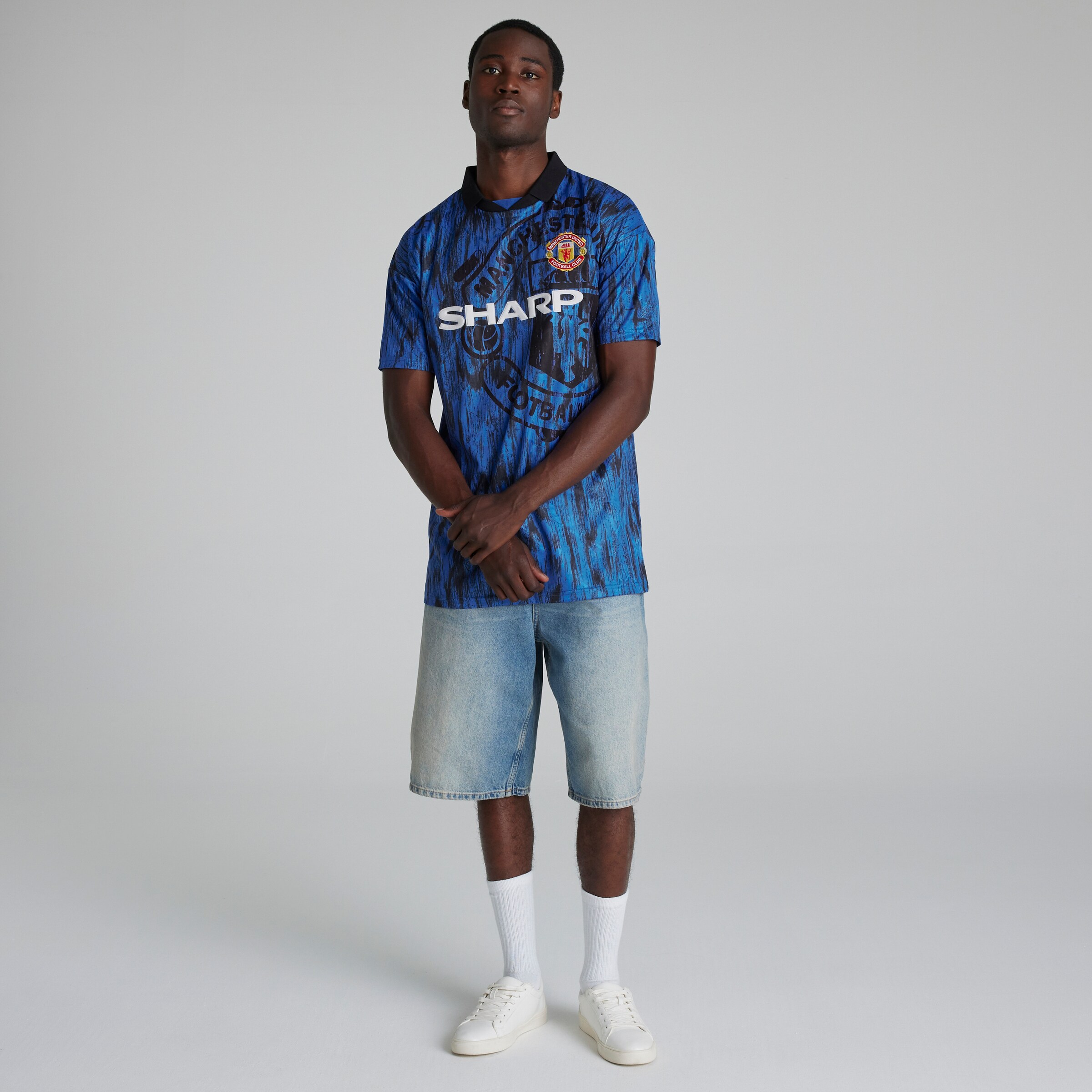 ウェア Manchester United 1992/94 Away Uniform MANCHESTER UNITED 1992/94 AWAY RETRO JERSEY - My Retro Store