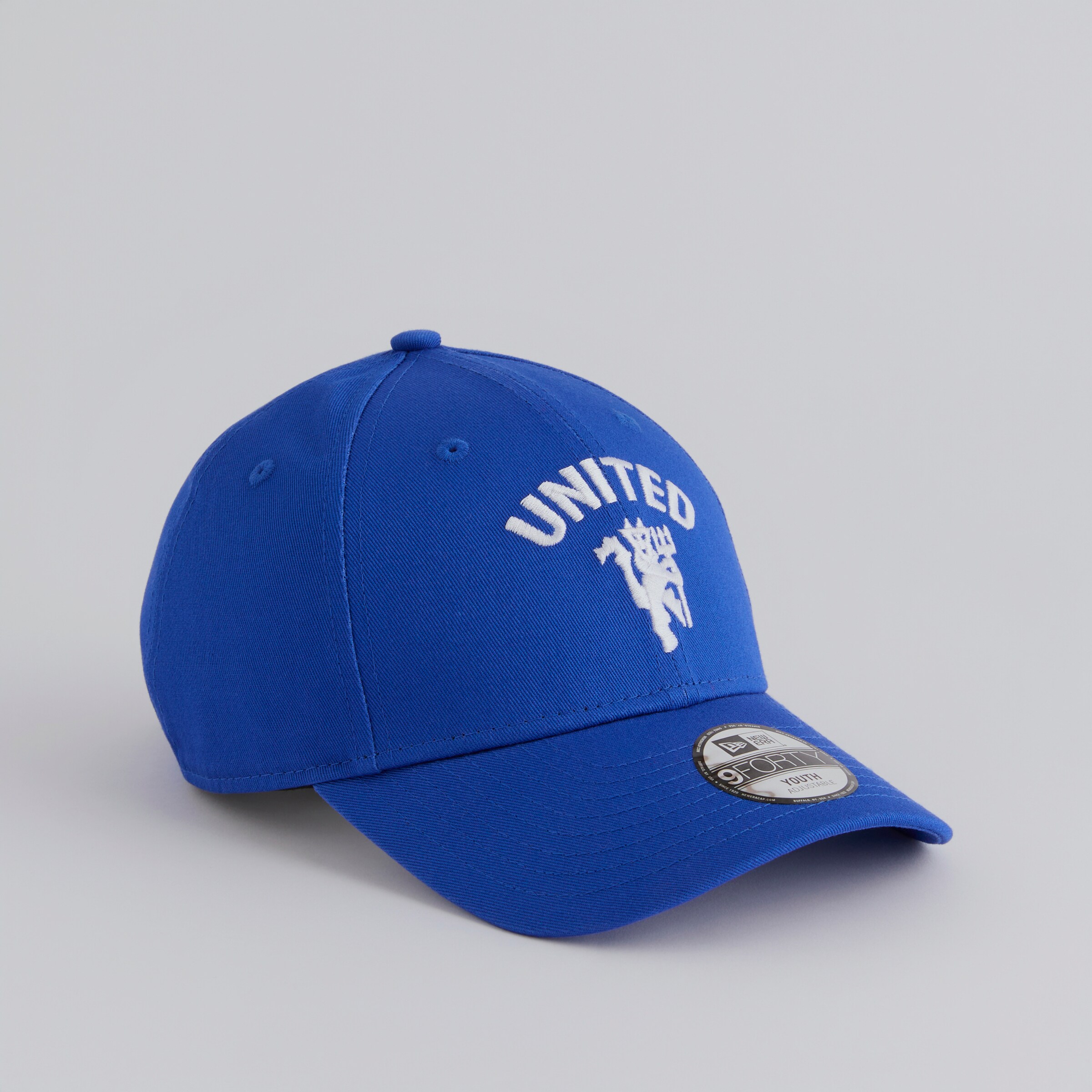 Manchester United x New Era Kids United Devil 9Forty Cap Blue Blue Detail [2-4]