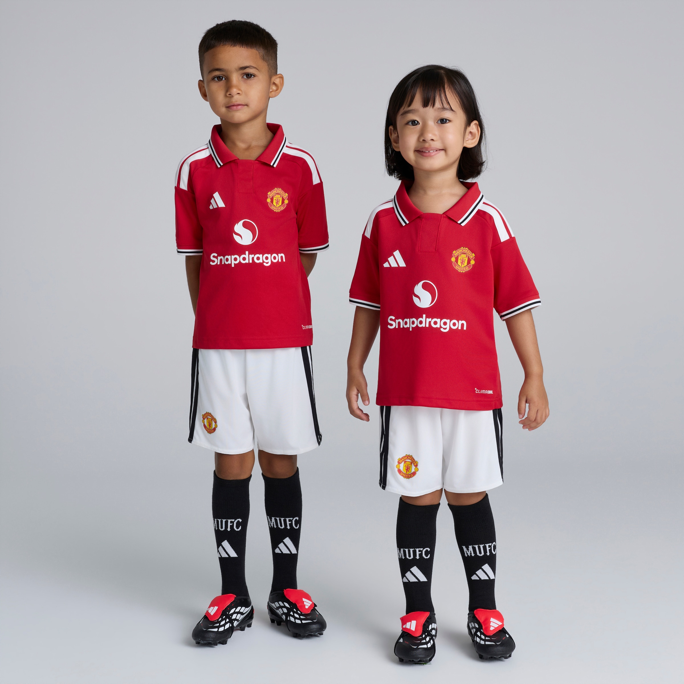 Manchester United Kids 26/27 Home Mini Kit Red