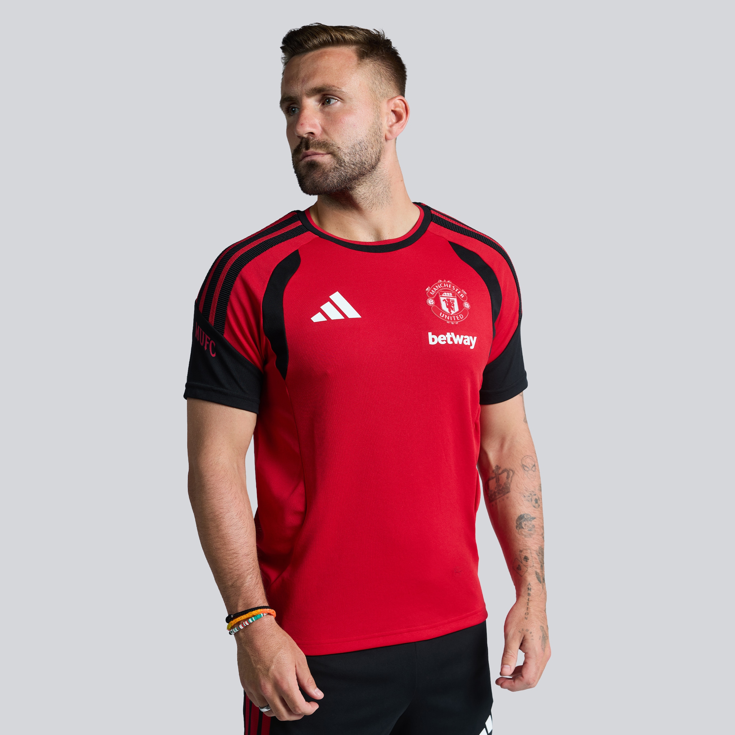 Manchester United 26/27 Training Tiro Authentic T-Shirt Red (Sponsored) Red
