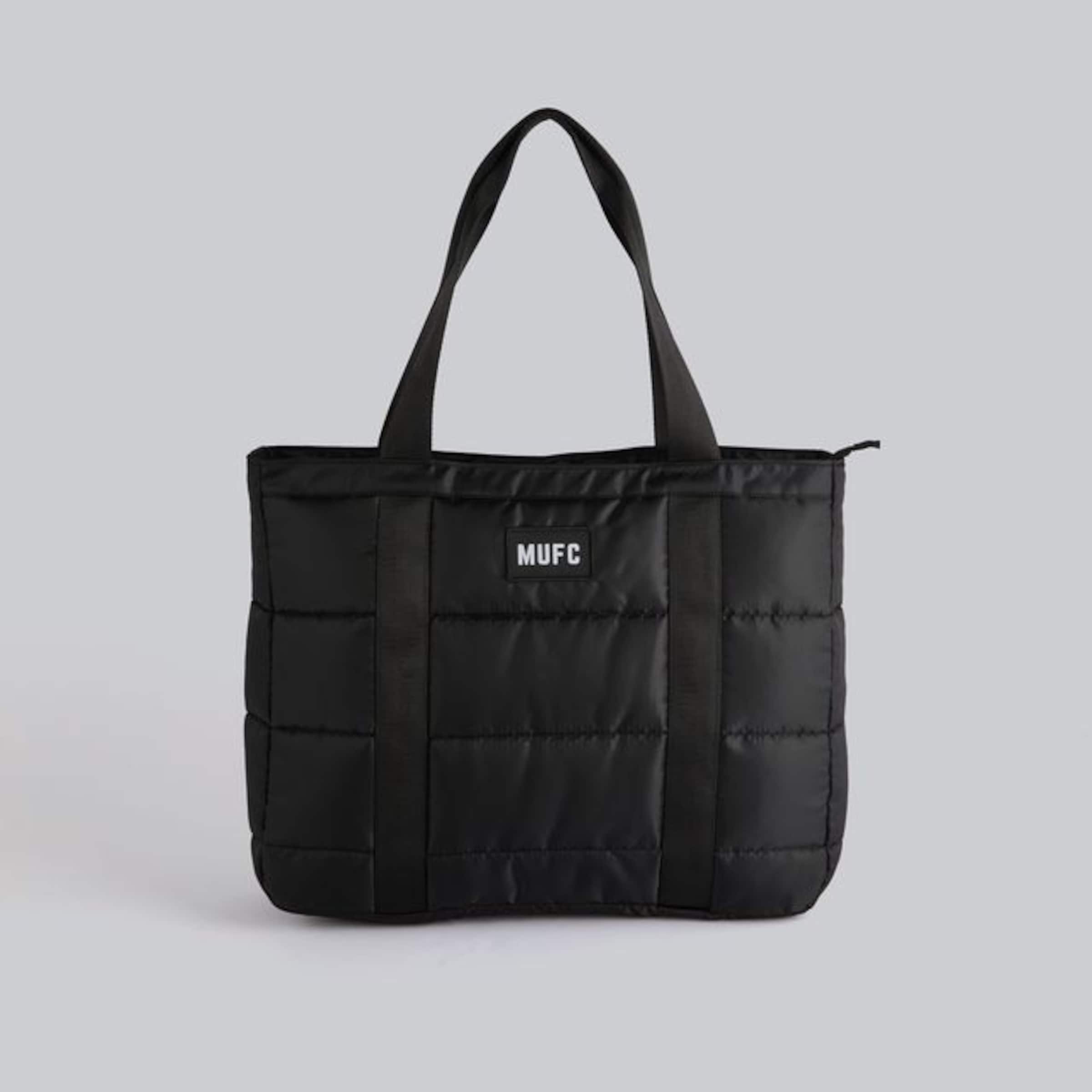 Manchester United MUFC Tote Black Black