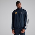 Manchester United x adidas Mens Basic 3-Stripes Woven Tracksuit Navy