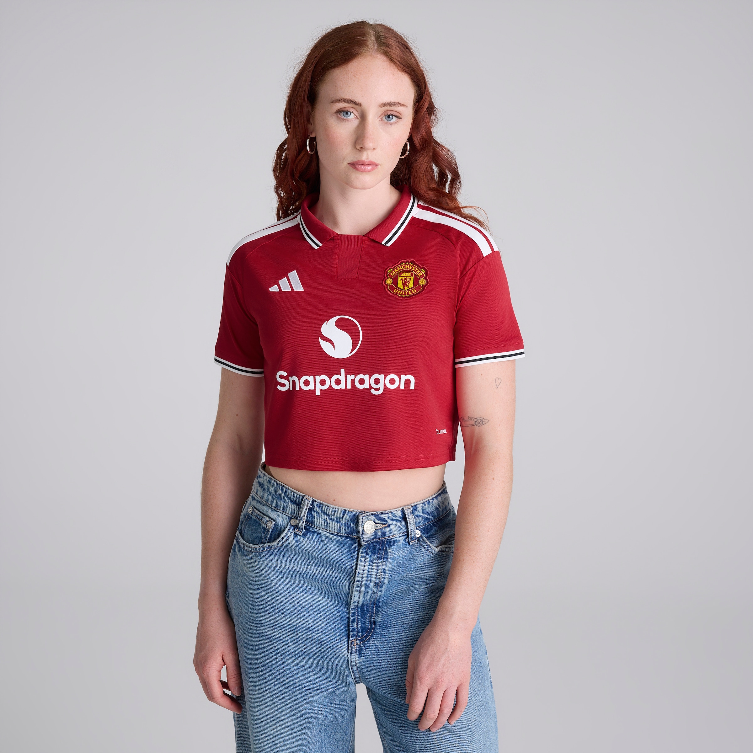 Manchester United Womens 26/27 Home Cropped Jersey