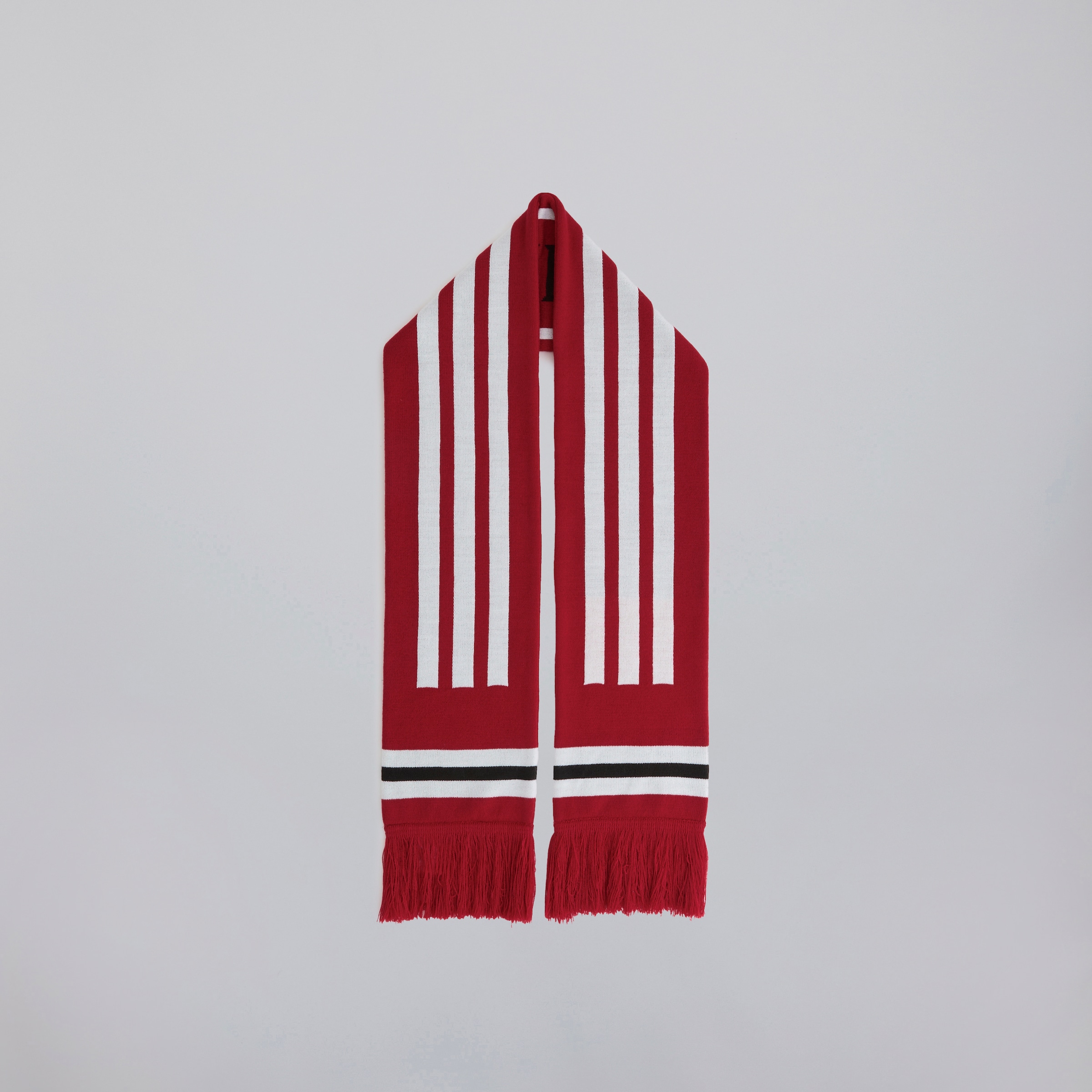 Manchester United x adidas Home Scarf Red Rouge Détail [2-5]