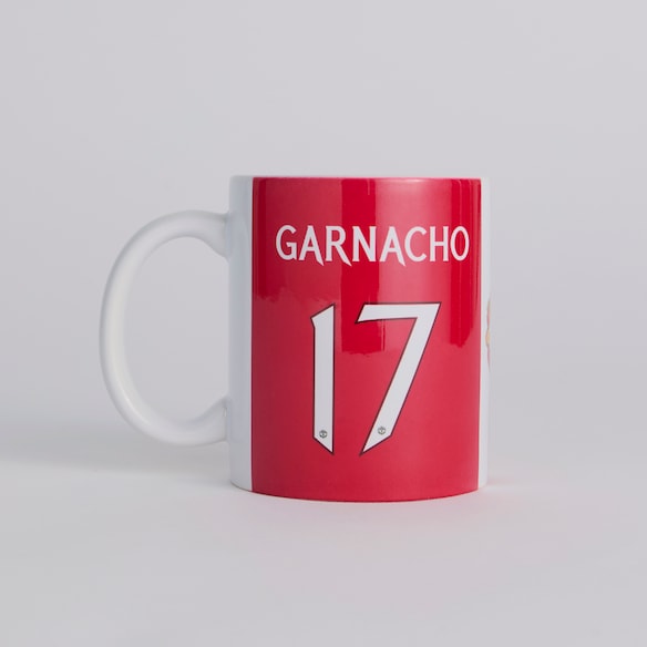 Manchester United Garnacho Mug Red Red