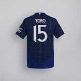 Manchester United 24/25 Away Jersey kids with Yoro 15 Cup Printing