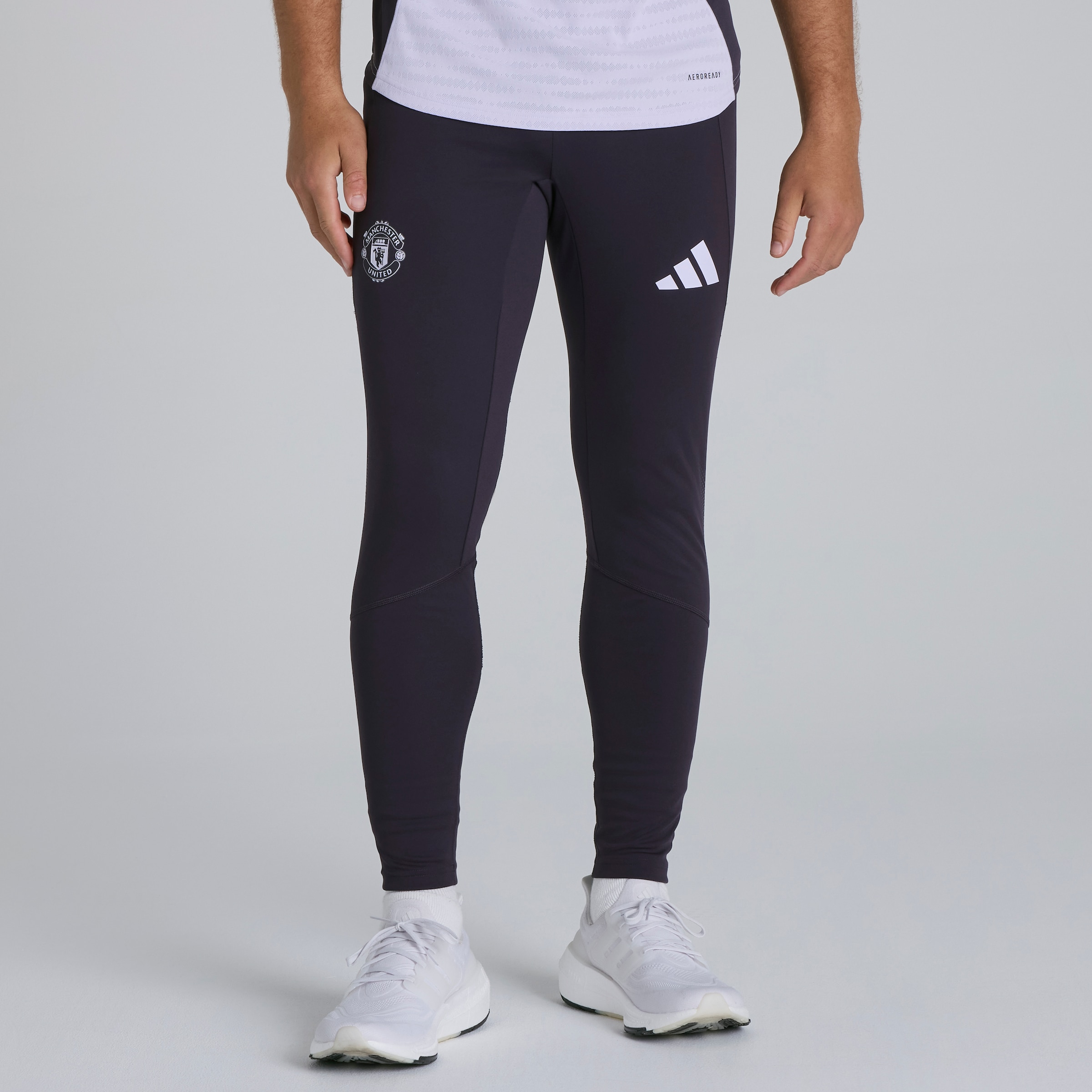 Manchester United Tiro 25 Pro Training Pants Purple Purple