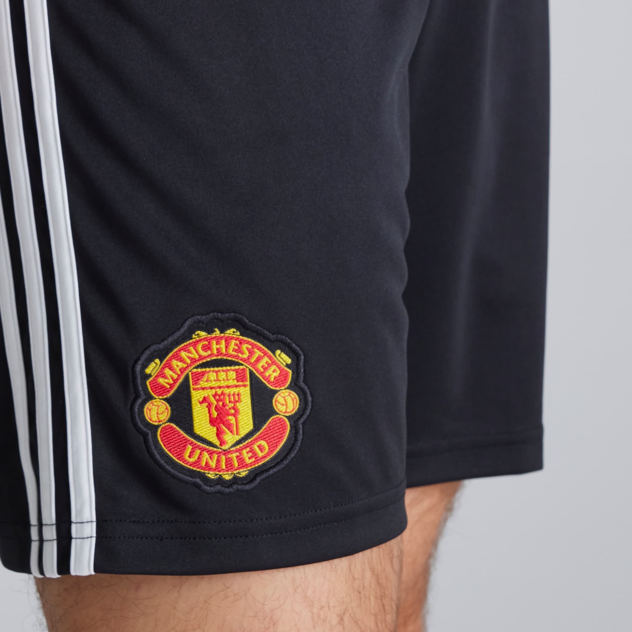 Buy Manchester United 25/26 Home Shorts Black | Manchester