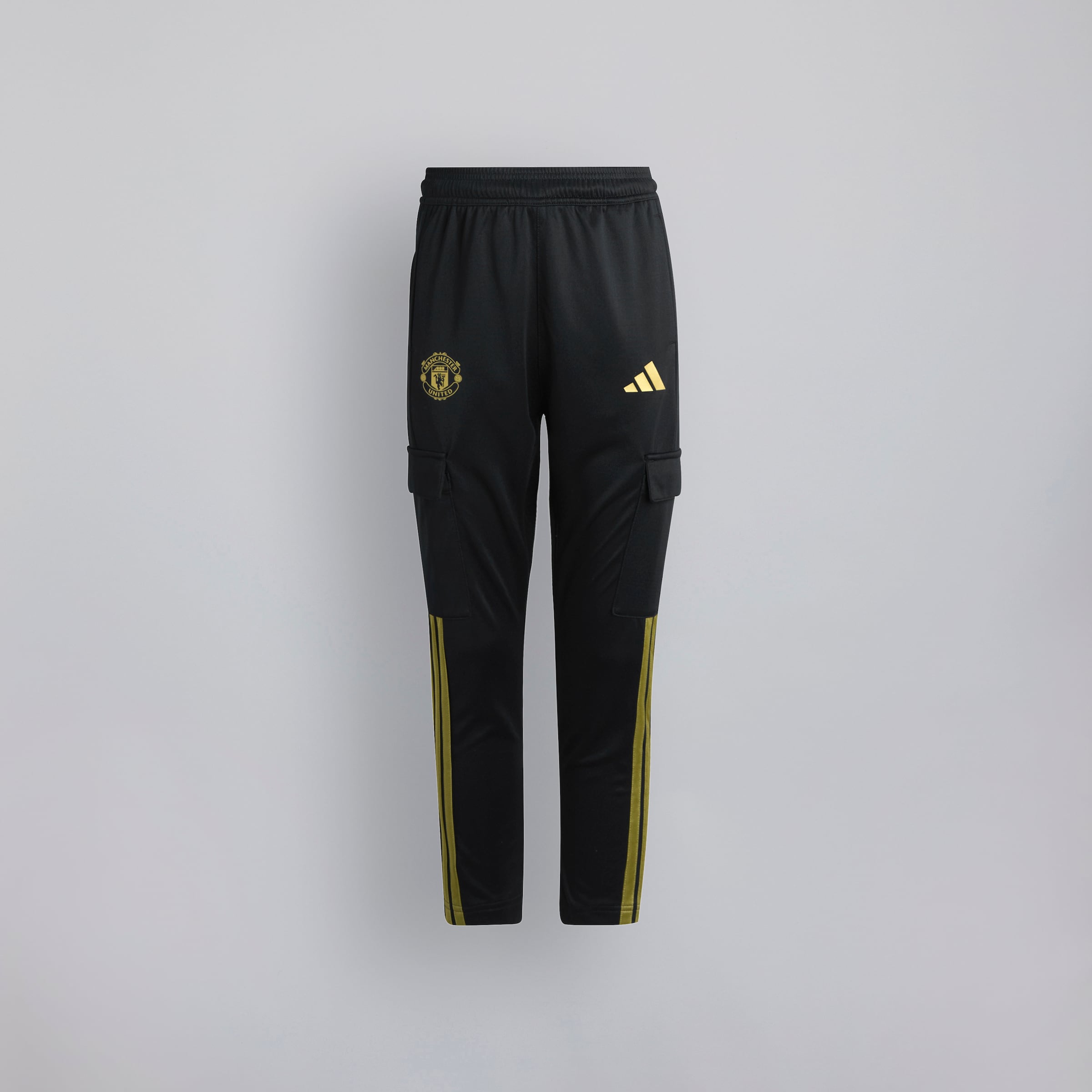 Manchester United x adidas Kids House of Tiro Cargo Pants Black Black
