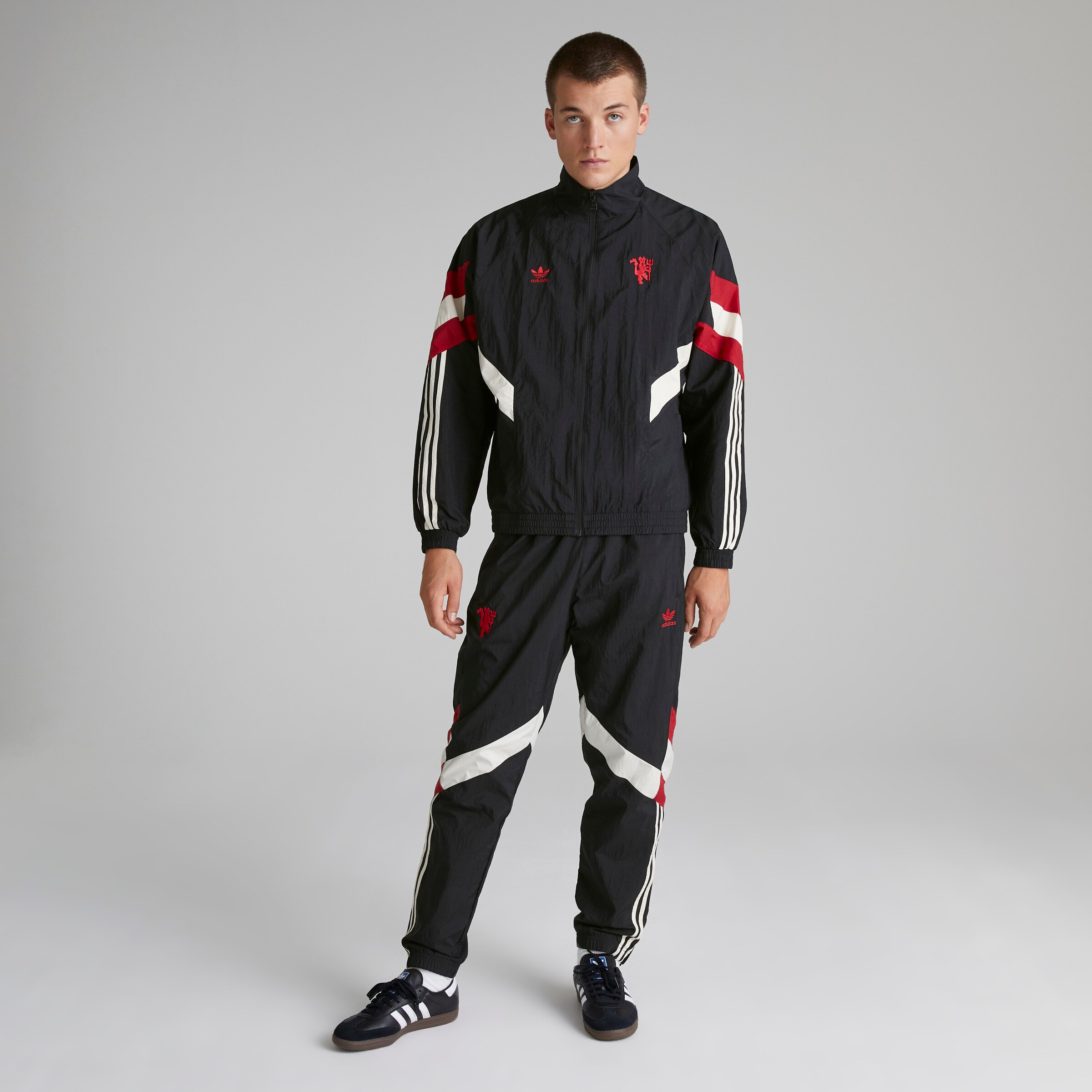 Manchester United Originals Tracksuit Bottoms Black Detail [3-8]