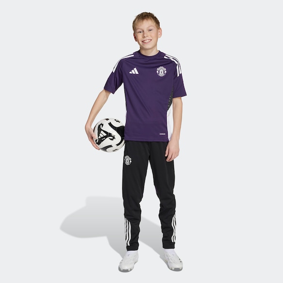 Manchester United Tiro 25 Competition Training Jersey Kids Purple