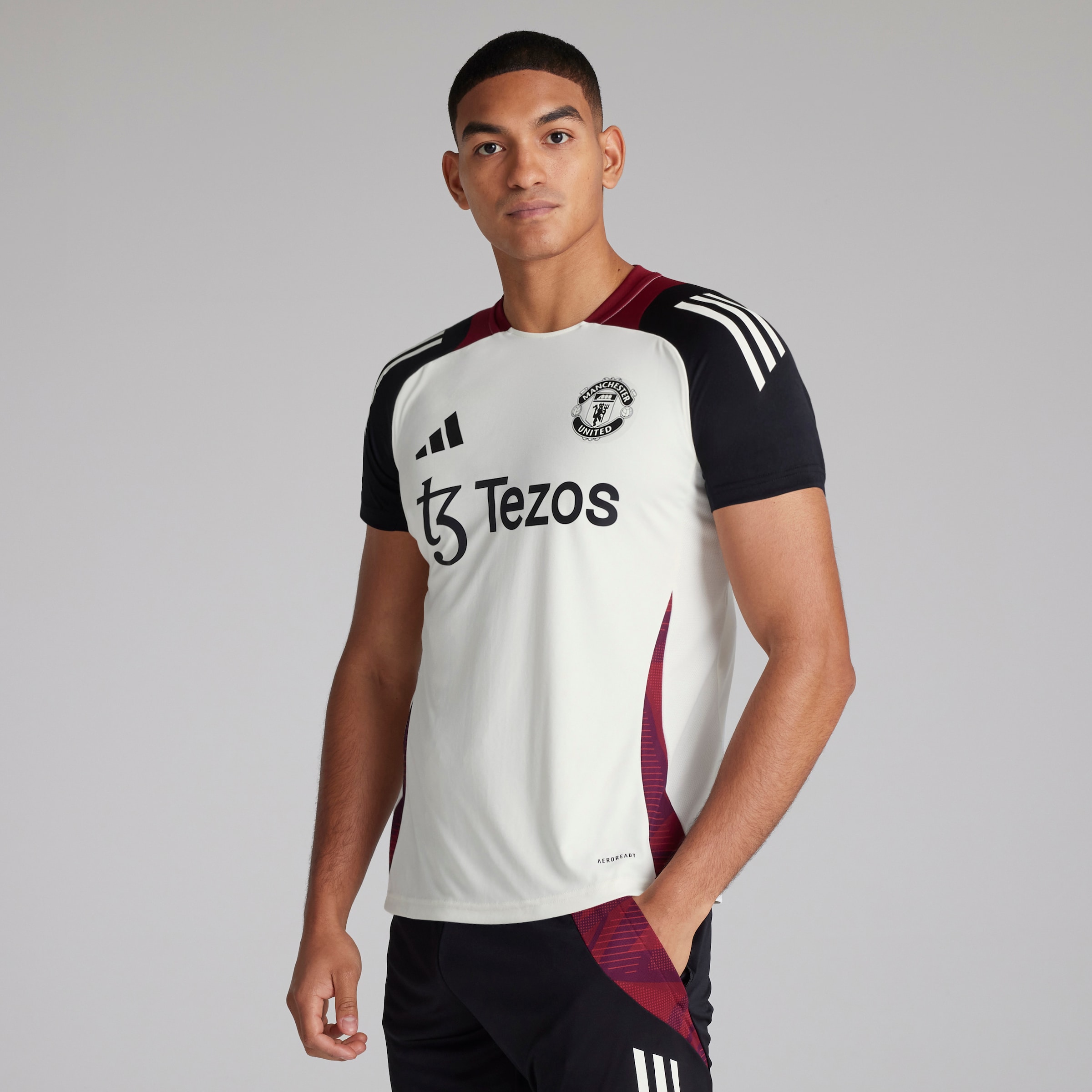 24-25 Manchester United Orange Short Sleeve Training Suit