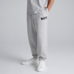 Manchester United Mens MUFC Joggers Grey
