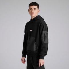 Manchester United x adidas City Escape Fleece Hoodie Black
